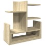 Organizador escritorio madera color roble Sonoma 49x20x52,5 cm en Oficina | Comprar online en Foru.es