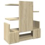 Organizador escritorio madera color roble Sonoma 49x20x52,5 cm en Oficina | Comprar online en Foru.es
