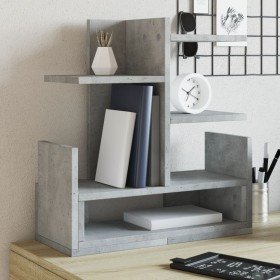 Organizador escritorio madera ingeniería hormigón 49x20x52,5 cm en Oficina | Comprar online en Foru.es