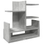 Organizador escritorio madera ingeniería hormigón 49x20x52,5 cm en Oficina | Comprar online en Foru.es
