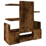 Organizador de escritorio madera roble ahumado 49x20x52,5 cm en Oficina | Comprar online en Foru.es