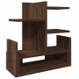 Organizador escritorio madera ingeniería marrón 49x20x52,5 cm en Oficina | Comprar online en Foru.es