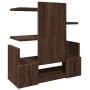 Organizador escritorio madera ingeniería marrón 49x20x52,5 cm en Oficina | Comprar online en Foru.es