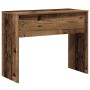 Escritorio de madera contrachapada madera envejecida 90x40x72cm en Oficina | Comprar online en Foru.es