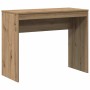 Escritorio de madera de ingeniería roble artisan 90x40x72 cm en Oficina | Comprar online en Foru.es