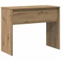 Escritorio de madera de ingeniería roble artisan 90x40x72 cm en Oficina | Comprar online en Foru.es