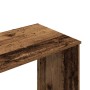 Escritorio de madera ingeniería madera envejecida 102x76x50 cm en Oficina | Comprar online en Foru.es
