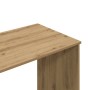 Escritorio de madera de ingeniería roble artisan 102x76x50 cm en Oficina | Comprar online en Foru.es