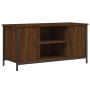 Mueble para TV madera contrachapada marrón roble 100x40x50 cm de vidaXL, Muebles TV - Ref: Foro24-832767, Precio: 68,56 €, De...