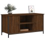 Mueble para TV madera contrachapada marrón roble 100x40x50 cm de vidaXL, Muebles TV - Ref: Foro24-832767, Precio: 68,56 €, De...