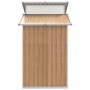 Cobertizo de jardín acero galvanizado marrón 270x130x208,5 cm de vidaXL, Cobertizos - Ref: Foro24-316245, Precio: 315,42 €, D...