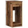 Torre de ordenador con cajón madera vieja 35x45x77 cm en Oficina | Comprar online en Foru.es