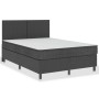 Estructura de cama Box Spring tela gris 160x200 cm de vidaXL, Camas y somieres - Ref: Foro24-287465, Precio: 160,58 €, Descue...