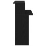 Mostrador de recepción negro 100x50x103,5 cm madera ingeniería en Oficina | Comprar online en Foru.es