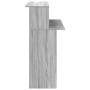 Mostrador de recepción sonoma gris 100x50x103,5 cm en Oficina | Comprar online en Foru.es