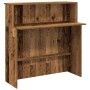 Mostrador de recepción madera vieja 100x50x103,5 cm en Oficina | Comprar online en Foru.es
