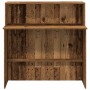 Mostrador de recepción madera vieja 100x50x103,5 cm en Oficina | Comprar online en Foru.es