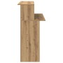 Mostrador de recepción roble artisian 100x50x103,5 cm en Oficina | Comprar online en Foru.es