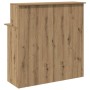 Mostrador de recepción roble artisian 100x50x103,5 cm en Oficina | Comprar online en Foru.es