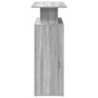 Mostrador recepción sonoma gris 100x40x104cm madera ingeniería en Oficina | Comprar online en Foru.es