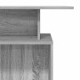 Mostrador recepción sonoma gris 100x40x104cm madera ingeniería en Oficina | Comprar online en Foru.es