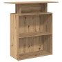 Mostrador de recepción roble artisian 100x40x104 cm en Oficina | Comprar online en Foru.es