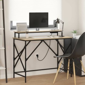 Escritorio Roble Sonoma 100 x 50 x 86,5 cm Madera de ingeniería en Oficina | Comprar online en Foru.es