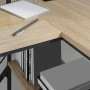 Escritorio Roble Sonoma 120 x 79 x 86,5 cm Madera de ingeniería en Oficina | Comprar online en Foru.es