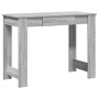 Escritorio de madera contrachapada gris sonoma 100x45x75 cm en Oficina | Comprar online en Foru.es
