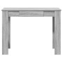 Escritorio de madera contrachapada gris sonoma 100x45x75 cm en Oficina | Comprar online en Foru.es