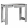 Escritorio de madera contrachapada gris sonoma 100x45x75 cm en Oficina | Comprar online en Foru.es