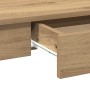 Escritorio de madera de ingeniería roble artisan 100x45x75 cm en Oficina | Comprar online en Foru.es