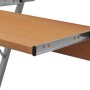 Escritorio compacto de ordenador con bandeja de teclado marrón de vidaXL, Escritorios - Ref: Foro24-20052, Precio: 69,96 €, D...