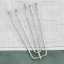 Cortinas opacas con ganchos look de lino 2 pzas verde 140x245cm de vidaXL, Cortinas y visillos - Ref: Foro24-321190, Precio: ...