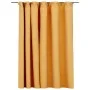 Blackout curtain with hooks yellow linen look 290x245 cm by vidaXL, Curtains and curtains - Ref: Foro24-321199, Price: 42,13 ...