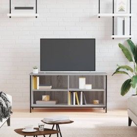 Mueble de TV madera contrachapada gris Sonoma 100x40x50 cm de vidaXL, Muebles TV - Ref: Foro24-832776, Precio: 58,36 €, Descu...