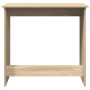 Escritorio madera contrachapada color roble Sonoma 80x40x75 cm en Oficina | Comprar online en Foru.es