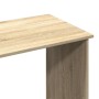 Escritorio madera contrachapada color roble Sonoma 80x40x75 cm en Oficina | Comprar online en Foru.es