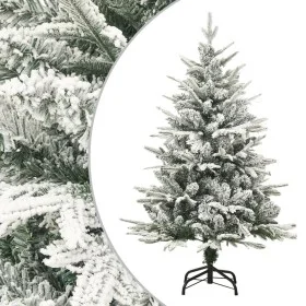 Árbol de Navidad artificial con nieve PVC y PE verde 120 cm de vidaXL, Arboles de navidad - Ref: Foro24-328492, Precio: 55,94...
