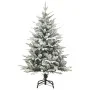 Árbol de Navidad artificial con nieve PVC y PE verde 120 cm de vidaXL, Arboles de navidad - Ref: Foro24-328492, Precio: 55,94...