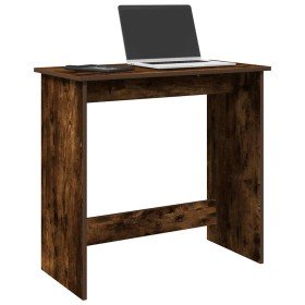Escritorio de madera contrachapada roble ahumado 80x40x75 cm en Oficina | Comprar online en Foru.es