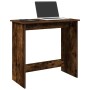 Escritorio de madera contrachapada roble ahumado 80x40x75 cm en Oficina | Comprar online en Foru.es