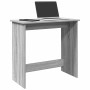 Escritorio de madera contrachapada gris Sonoma 80x40x75 cm en Oficina | Comprar online en Foru.es