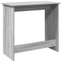 Escritorio de madera contrachapada gris Sonoma 80x40x75 cm en Oficina | Comprar online en Foru.es