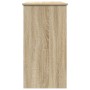 Escritorio madera contrachapada color roble Sonoma 80x40x75 cm en Oficina | Comprar online en Foru.es