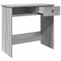 Escritorio de madera contrachapada gris Sonoma 80x40x75 cm en Oficina | Comprar online en Foru.es