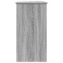 Escritorio de madera contrachapada gris Sonoma 80x40x75 cm en Oficina | Comprar online en Foru.es