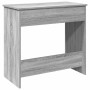 Escritorio de madera contrachapada gris Sonoma 80x40x75 cm en Oficina | Comprar online en Foru.es