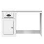 Escritorio con cajón madera contrachapada blanco 115x50x75 cm de vidaXL, Escritorios - Ref: Foro24-816472, Precio: 84,69 €, D...