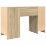 Escritorio roble Sonoma 120x42x76 cm madera de ingeniería en Oficina | Comprar online en Foru.es